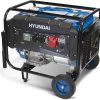 Groupe Électrogène Hyundai Essence HG5500-PL-A1 Triphasé 5500W - Technologie AVR, Démarrage Manuel