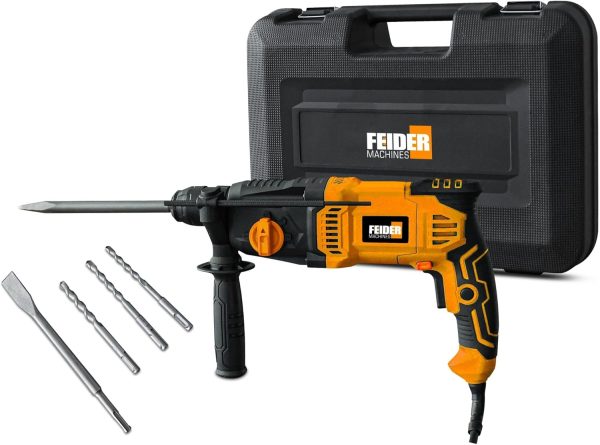 FEIDER - Marteau perforateur 800 W 2.8 J - FMP800-A – Image 3