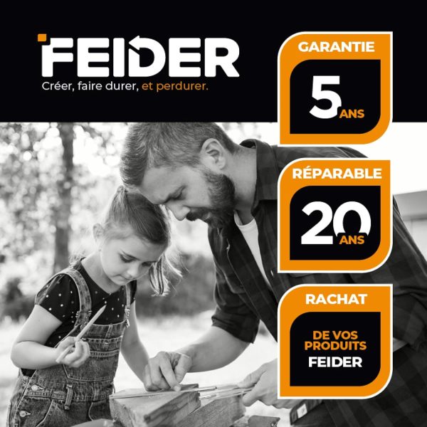 FEIDER Ponceuse Plâtre 710 W – Image 9